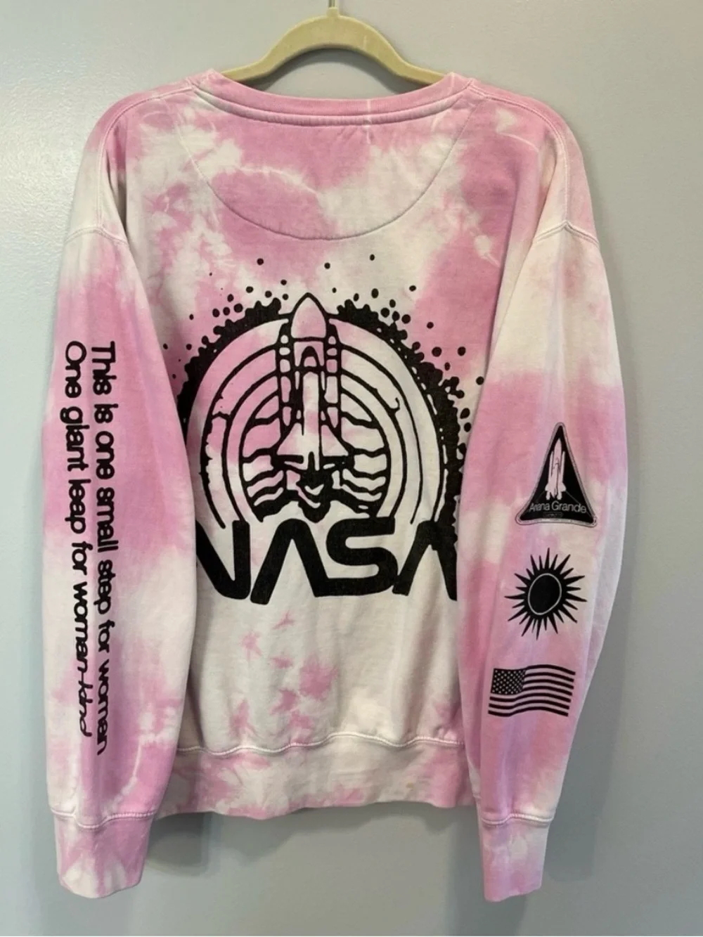 Ariana Grande NASA Crewneck from Coachella - Picture 4 of 5